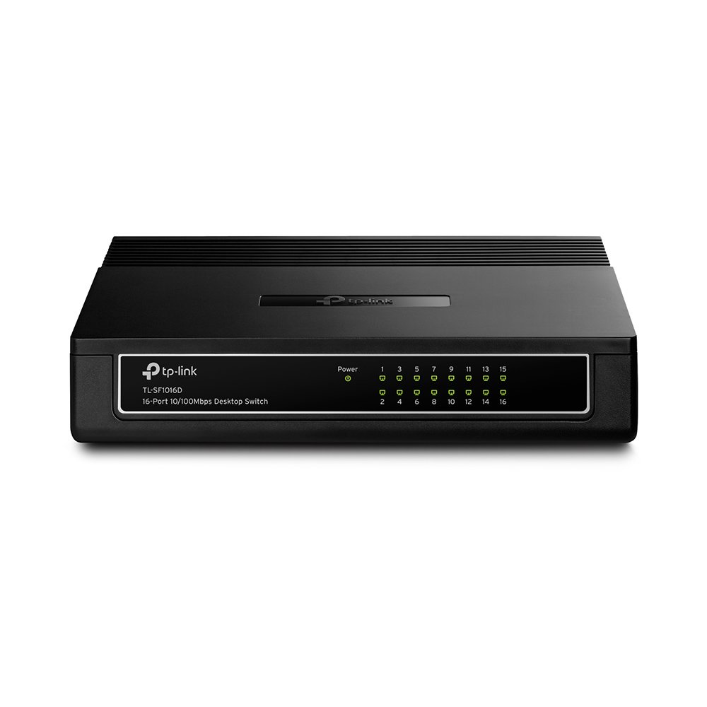 Switch 16P TP-LINK SF1016D 10/100 Green Desktop