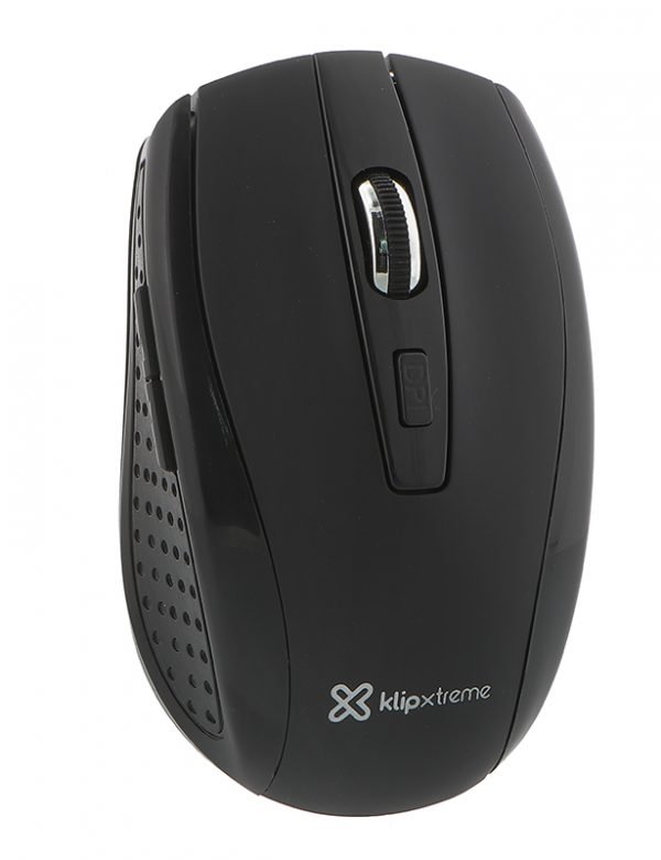 Mouse Klipxtreme Klever Inalambrico 6BOT Negro