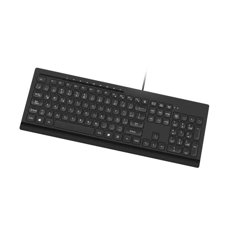Teclado Klipxtreme Compass Multimedia ESP USB