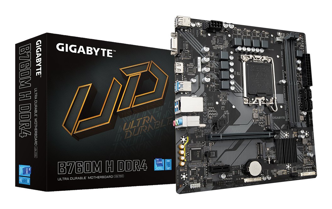 MB Gigabyte S1700 B760M H DDR4 BOX M-ATX