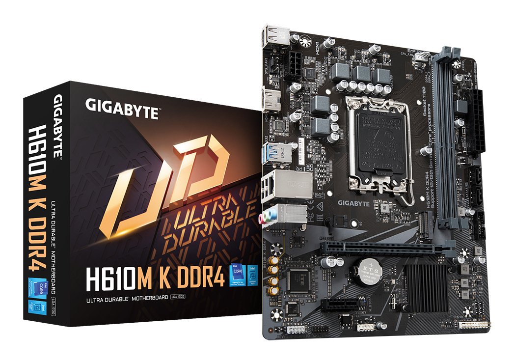 MB Gigabyte S1700 H610M K DDR4 BOX M-ATX