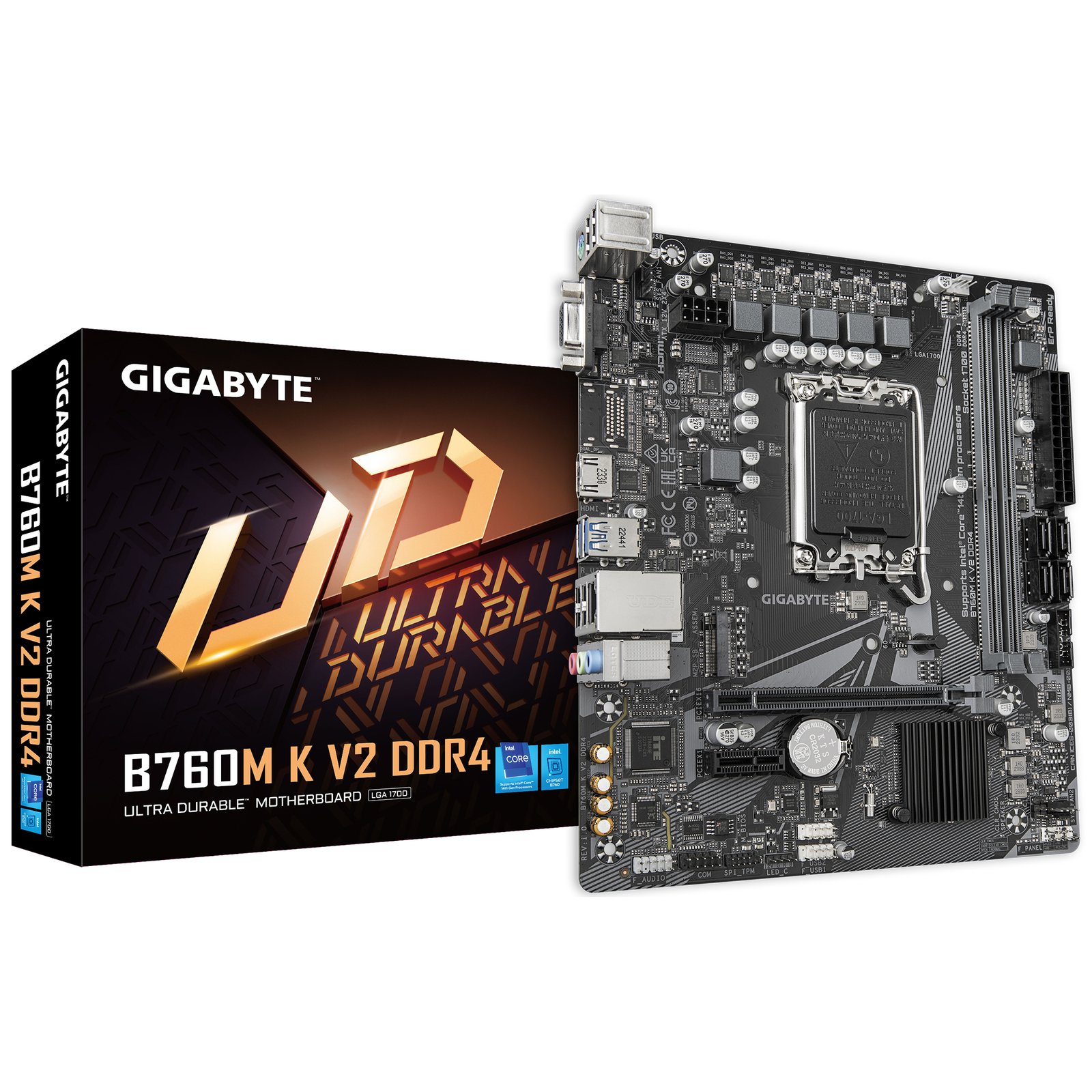 MB Gigabyte S1700 B760M K V2 DDR4 BOX M-ATX