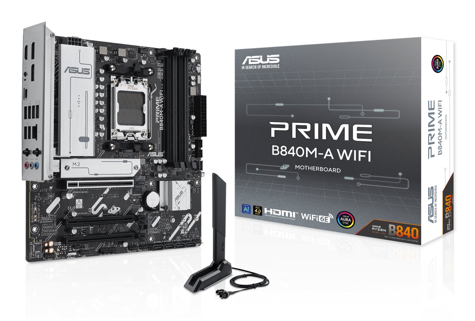 MB Asus AM5 Prime B840M-A Wifi DDR5 BOX M-ATX