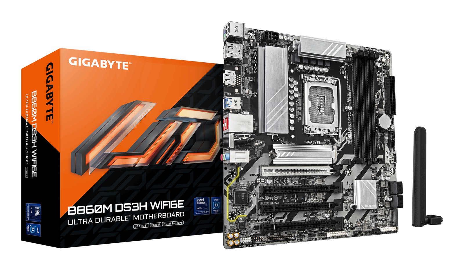 MB Gigabyte S1851 B860M DS3H WIFI6 DDR5 BOX M-ATX