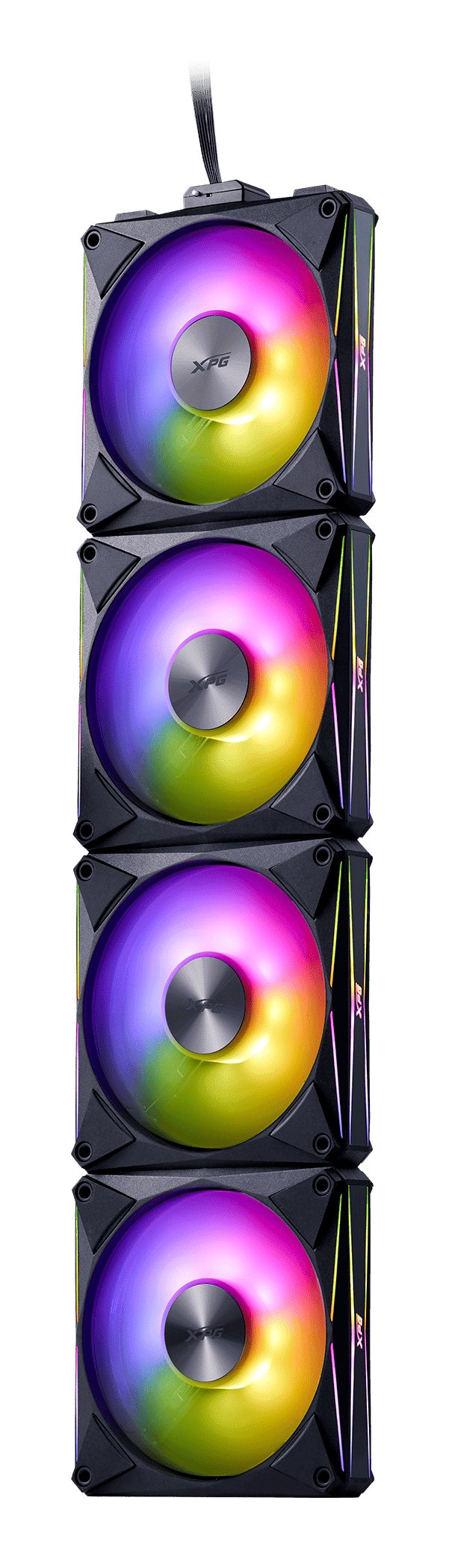 FAN XPG P/GAB Hurricane MAG 120MM Negro Argb X4