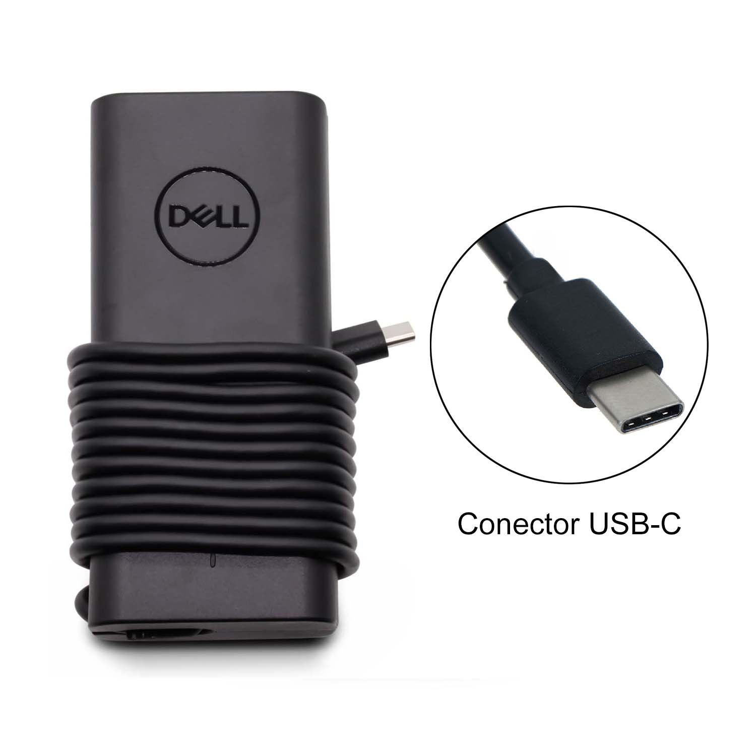 Cargador Dell P/ Dell PRO / Latitude 65W USB-C