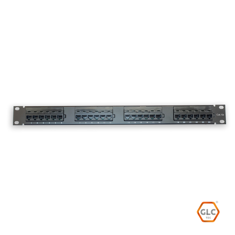 Patchpanel GLC 24P CAT.6A P/ KRONE/110