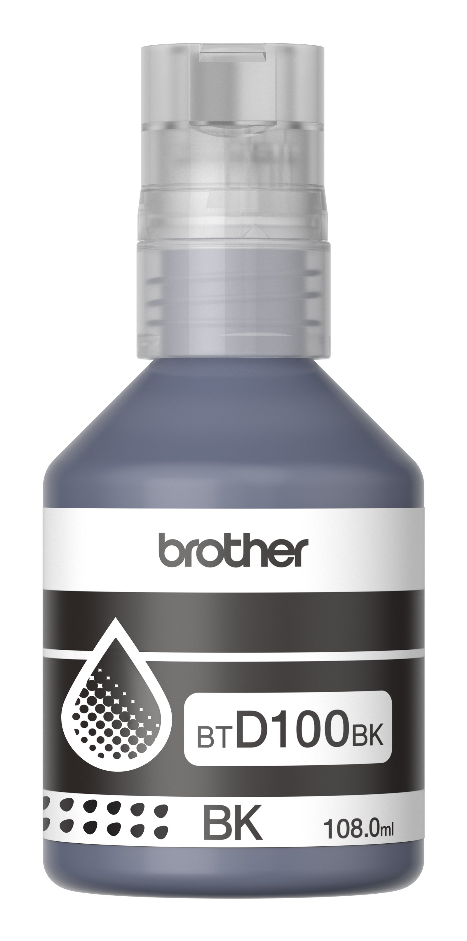 Botella Brother BTD100BK 7500 PAG (BLACK)