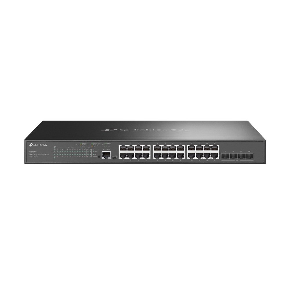 Switch 24P TP-LINK Omada SG3428MP ADM. 4 SFP POE+