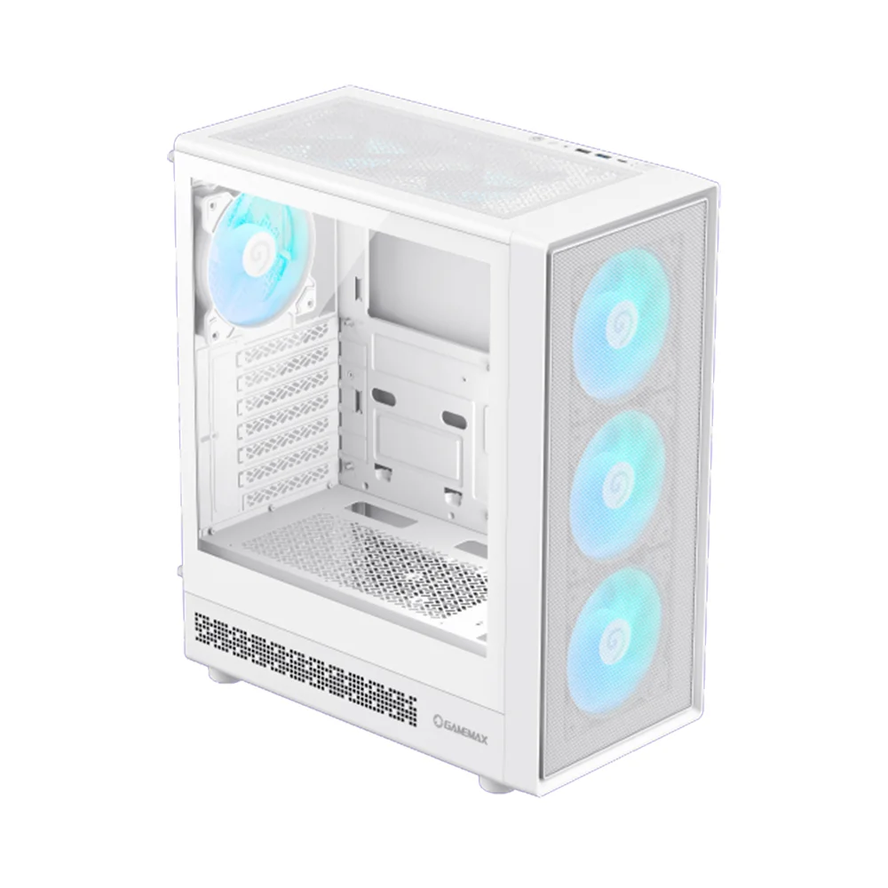 GAB Gamemax Storm 2 AW Blanco 6*FAN Argb ATX
