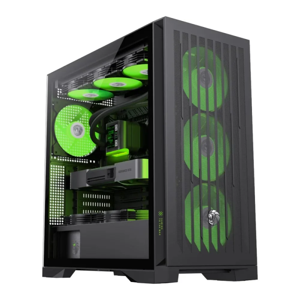 GAB Gamemax Leader 2 BK 4*FAN E-ATX