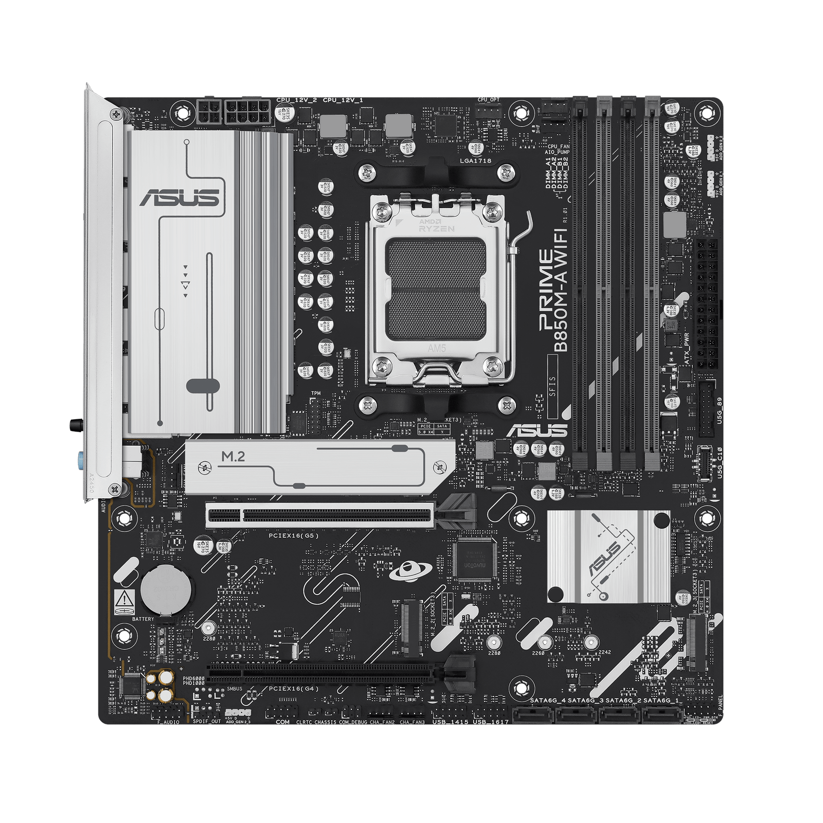 MB Asus AM5 Prime B850M-A DDR5 BOX C:D: