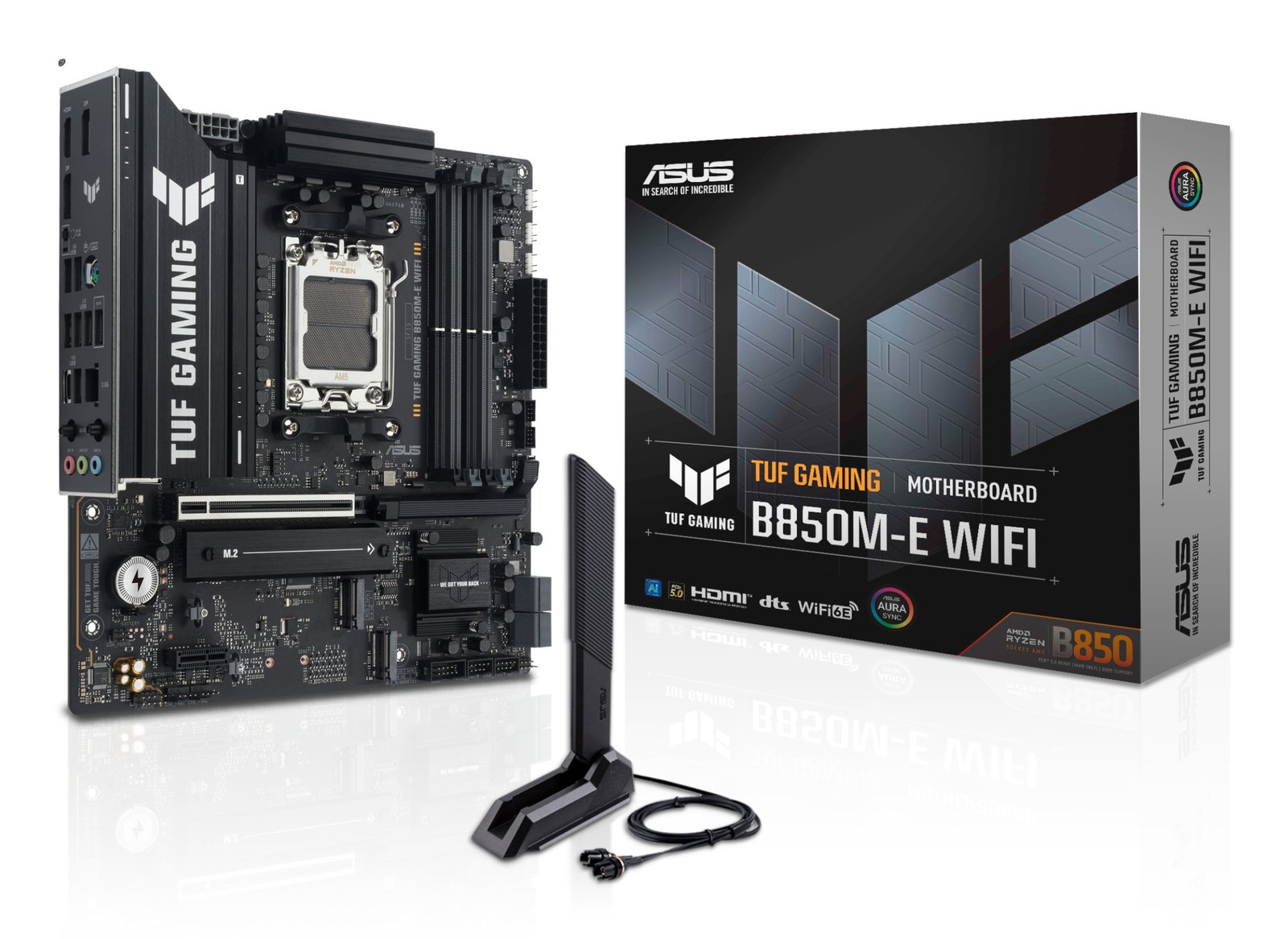 MB Asus AM5 TUF Gaming B850M-E Wifi DDR5 BOX