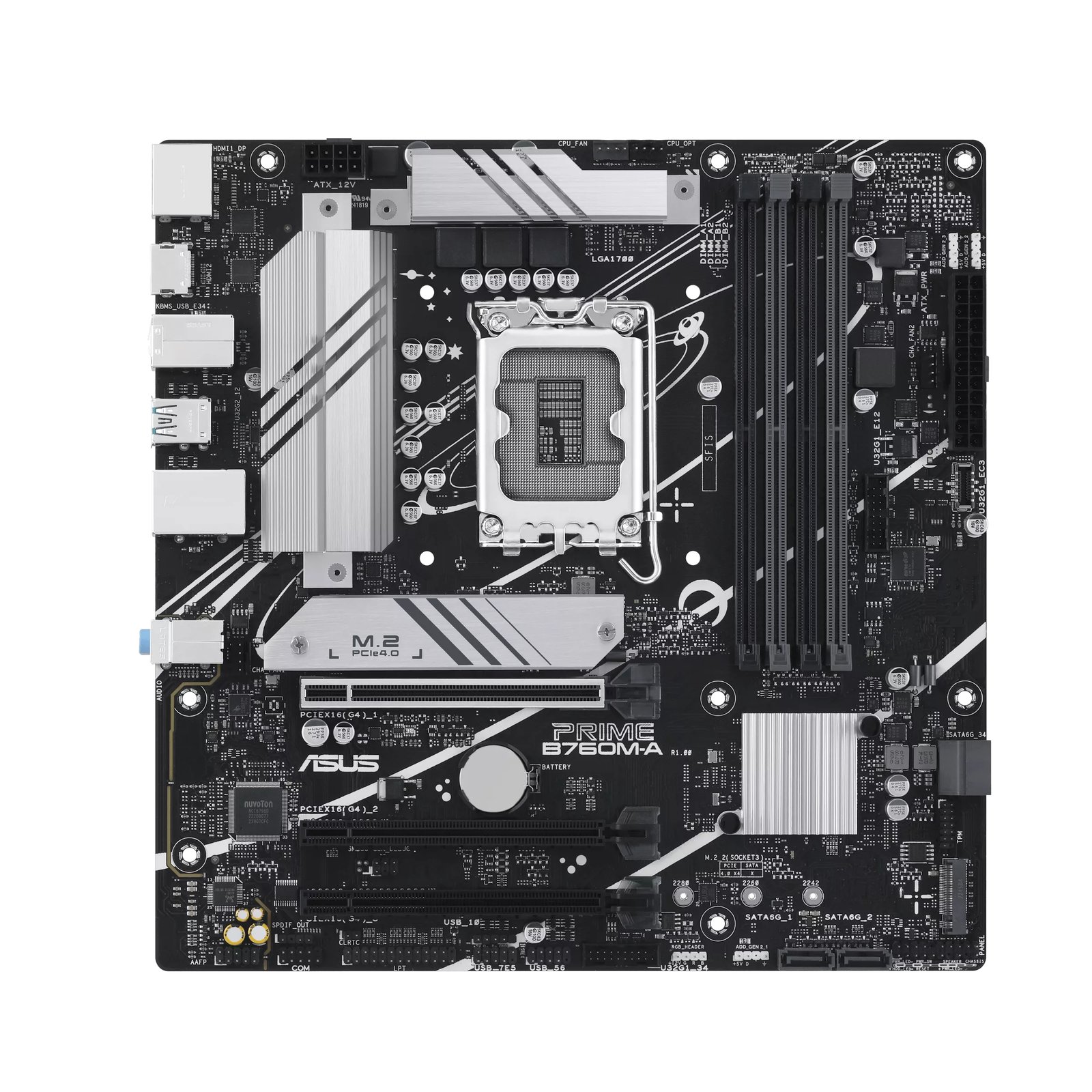 MB Asus S1700 Prime B760M-A DDR5 BOX M-ATX
