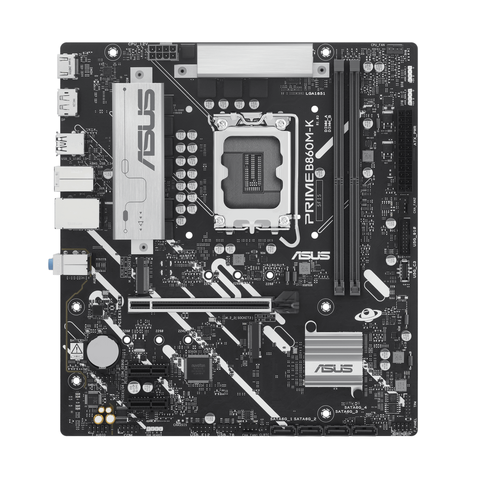 MB Asus S1851 Prime B860M-K DDR5 BOX M-ATX