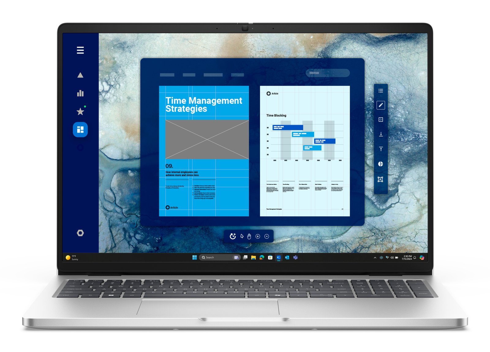 NB Dell 16 PRO ULTRA7 255U 16G 512GB W11PRO