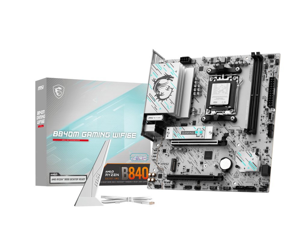 MB MSI AM5 B840M Gaming WIFI6E DDR5 BOX M-ATX