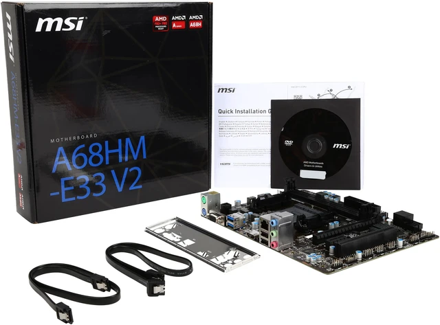 MB MSI FM2+ A68HM-E33 V2 M-ATX BOX VGA/HDMI (R)