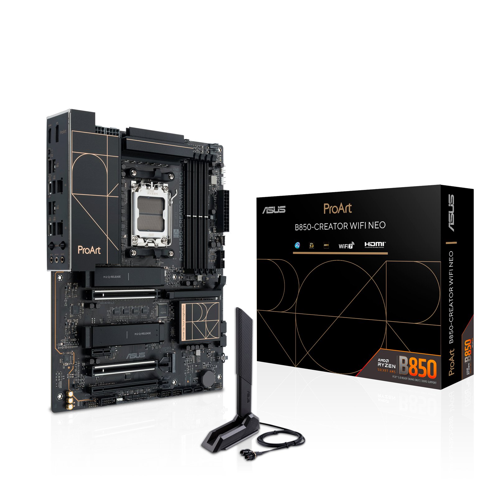 MB Asus AM5 Proart B850-CREATOR Wifi NEO DDR5 BOX
