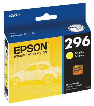 Cartucho Epson T296420-AL P/XP-241/441 Amarillo