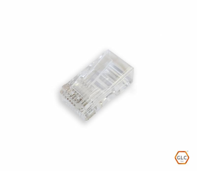 PLUG RJ45 MACHO CAT.6 GLC x100 UNID