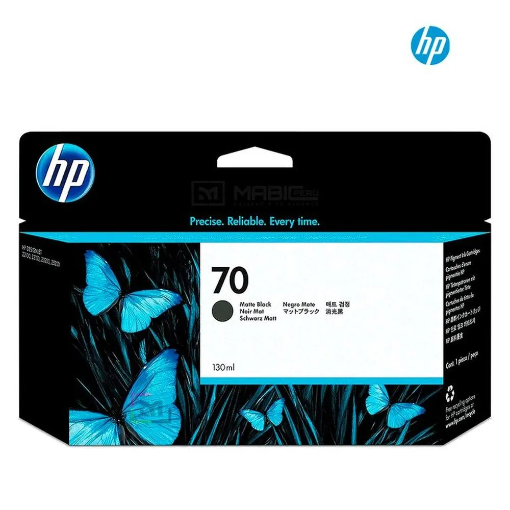 HP 70 Negro Mate C9448A P/Z2100/Z3100 F