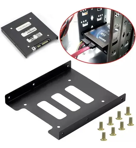 Adaptador DE Bahia 2.5 A 3.5 P/HDD Metal