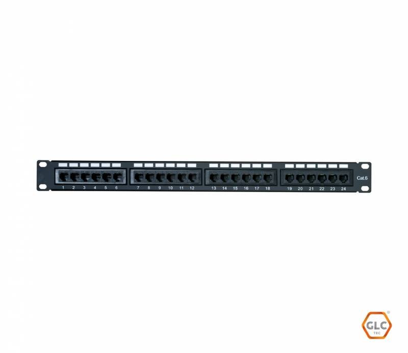 Patchpanel GLC 24P CAT.6 P/ KRONE/110
