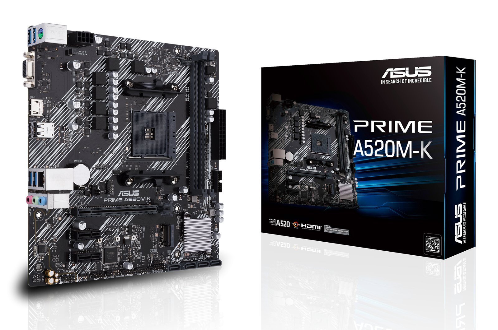 MB Asus AM4 Prime A520M-K DDR4 BOX M-ATX
