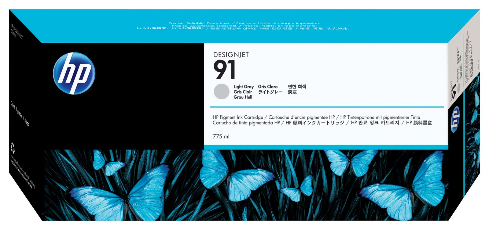 HP 91 Light Gris C9466A P/Z6100 F Vencido