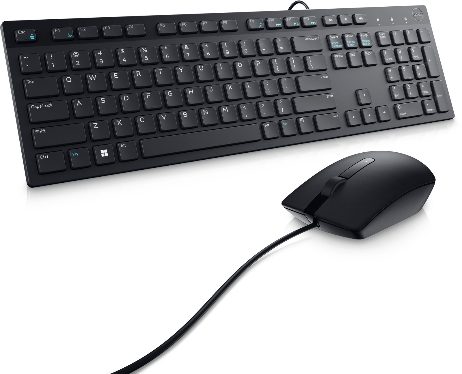 TEC+MOUSE Dell KM300C Latino USB Black