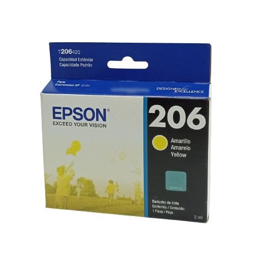 Cartucho Epson T206420-AL Amarillo (VENCIDO)