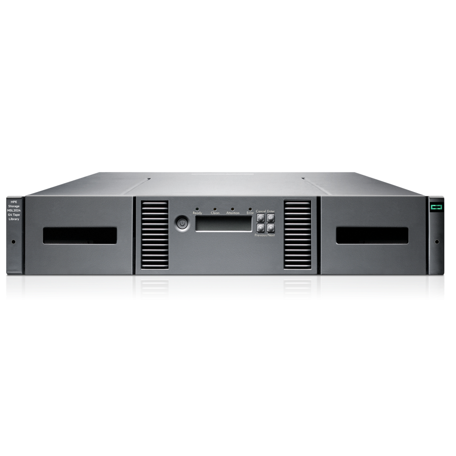 LTO-8 HPE KIT LIB Tape MSL2024 +DRV SAS +15CINTAS