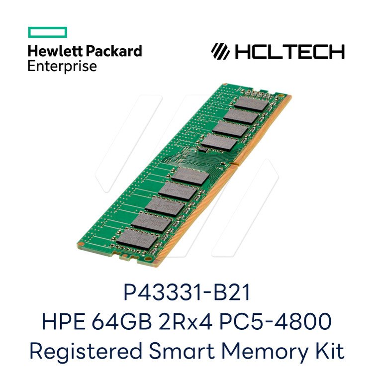 DDR5 HPE 64GB 2Rx4 PC5-4800B-R Smart Kit