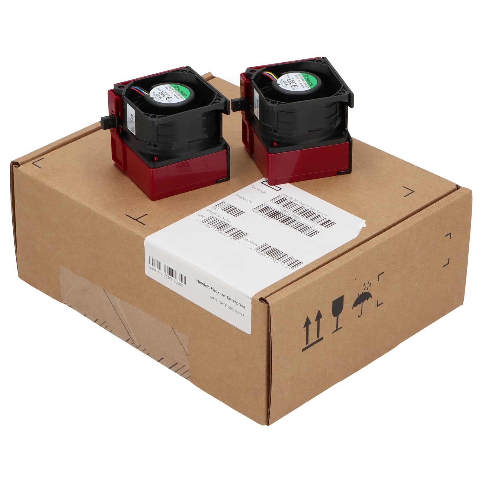 FAN KIT HPE DL380 G11 2U Standard (2xSingle-Rotor)
